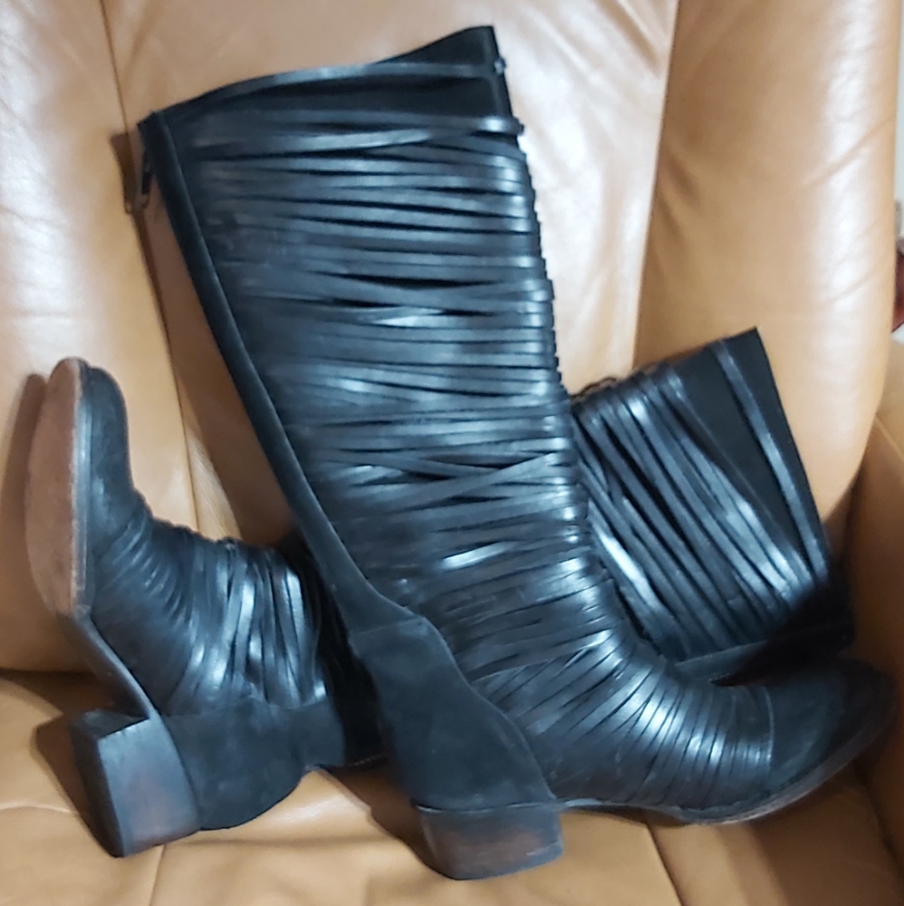 Freebird Logan Leather Engineer boot - Picture 5 of 11